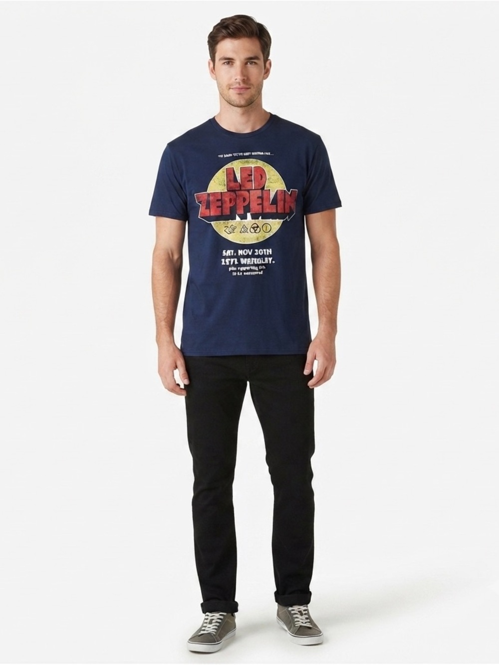 Led Zeppelin Graphic T-Shirt Retro NWT Unisex